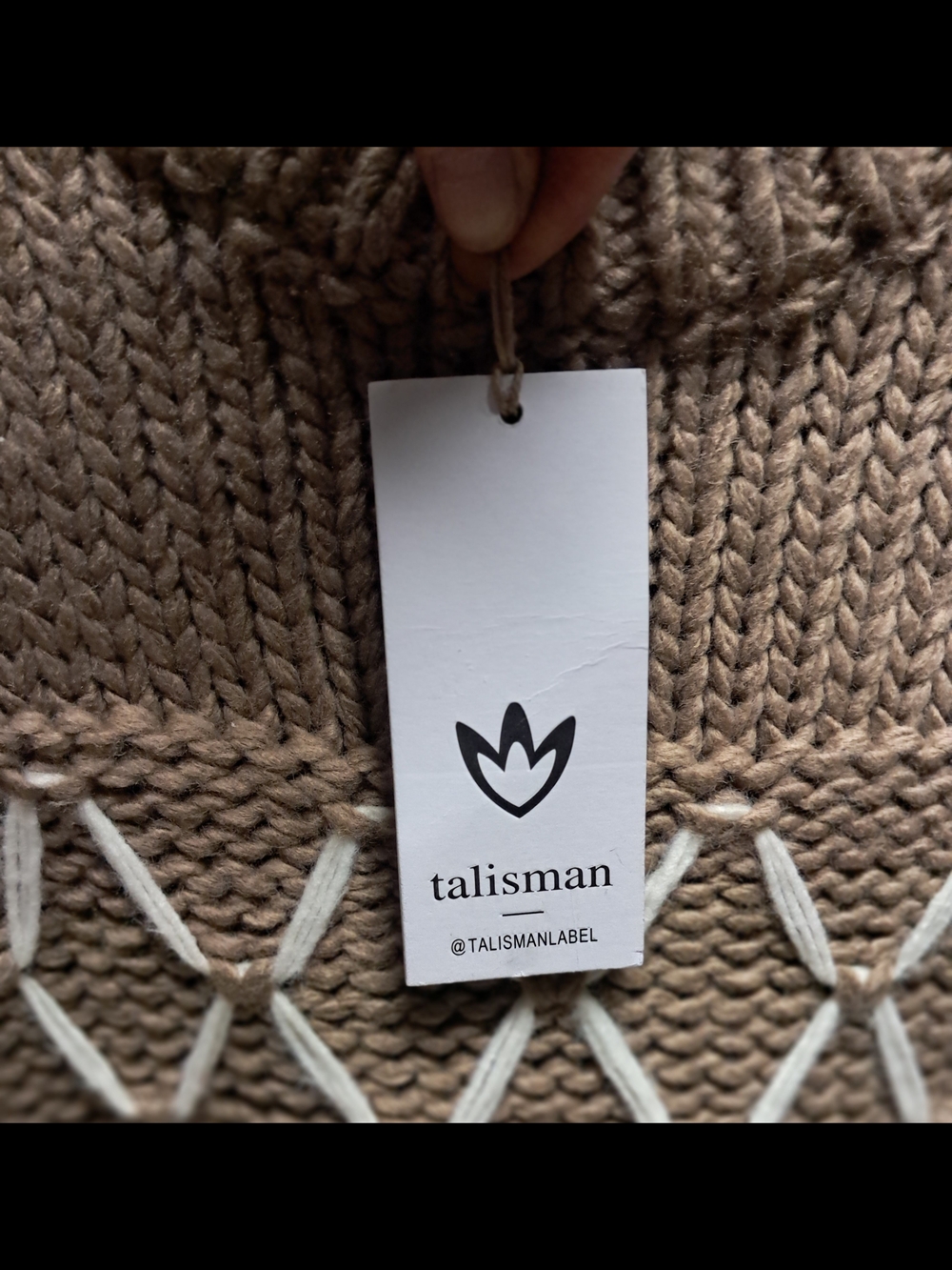 Tailsman The Label Colorado Knit Pullover Size S - Picture 4 of 5